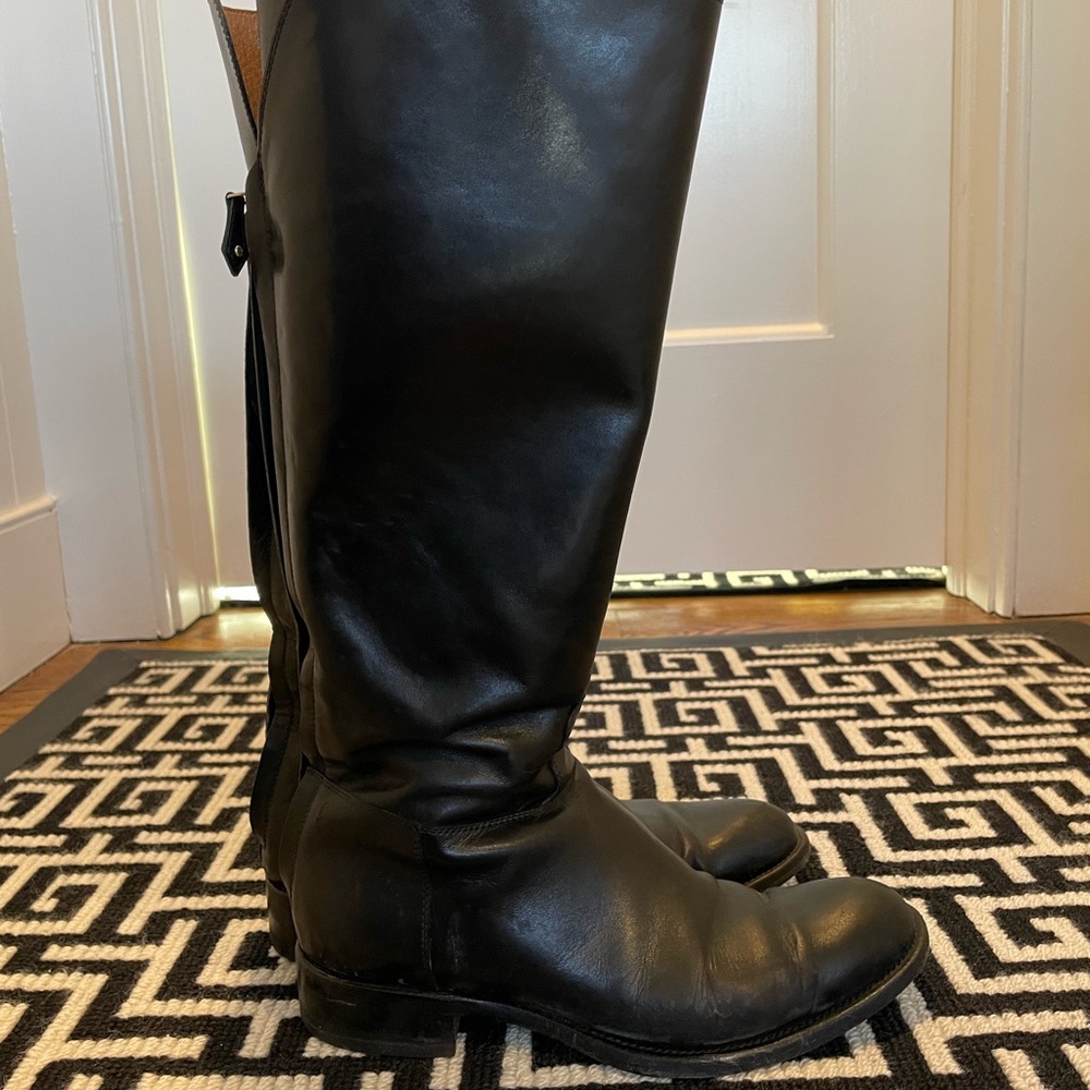 Loro Piana black Wellington riding boots- Size 36